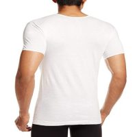 Amul Comfy White Half Sleeve Vest For Men (Pack 2) - Image 2