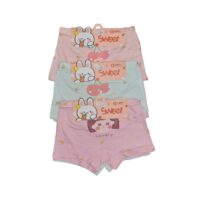 Cartoon Printed Boxer Panty For Girls