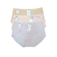 Plus Size Panty for women ( Pack of 3) Free Size