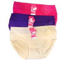 Flower Cotton Panty (Set of 3)