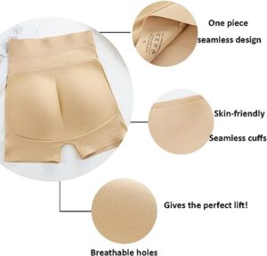 High Waist Body Shaping Shorts, Seamless Tummy Control - Image 2