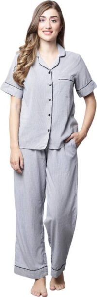 Night Dress Full Pant & Full Sleeves for women - Image 2