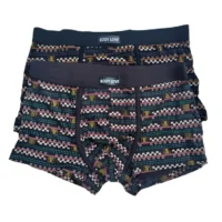 Body Love Boxer Underwear For Men (color/print may vary) please note this (Pack of 2) - Image 3