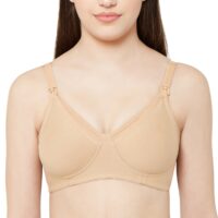 Mold Feed - Cotton Plain Mold Bra Skin color for Women - Image 3