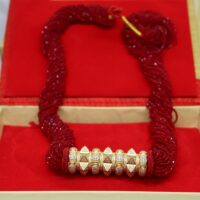 Hydro Crystal Maili Tilhari with AD Stones for women