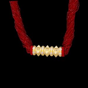 Hydro Crystal Maili Tilhari with AD Stones for women - Image 3