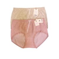 Ribbon Design Cotton Panty for women ( Pack of 3) Free Size