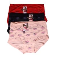 Plus size High waist panty for women (Pack of 3) - Image 2