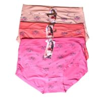 Plus size High waist panty for women (Pack of 3)