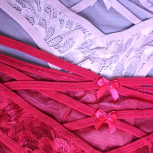 Lace Thong Net panty for women (Pack of 2) - Image 3