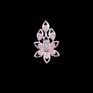 Necklace White Stone Studded American Diamond Set - Image 3