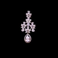 Necklace White Stone Studded American Diamond Set - Image 3