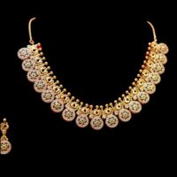 Temple gahana Brass made Necklace for women