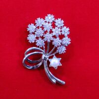 American Diamond Brooch For Women