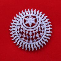 American Diamond Brooch For Women