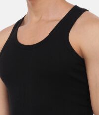 Dollar Derby Vest for Men (Black & Grey) Pack of 2