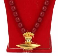 Tayo With Munga  Big size Cultural Gold Plated jewellery For Newari Women