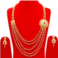 Beautiful Ball mala Rani Har set for women