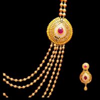 Beautiful Ball mala Rani Har set for women - Image 2