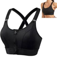 Sports Zip locking Highly Supportive Bra for women High quality