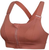 Sports Zip locking Highly Supportive Bra for women High quality - Image 3