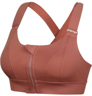 Sports Zip locking Highly Supportive Bra for women High quality - Image 3