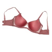 Peach Color Padded Bra For Women High quality - Image 2