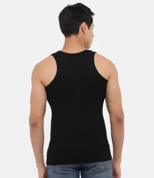 Dollar Derby Vest for Men (Black & Grey) Pack of 2 - Image 4
