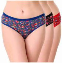 Juliet’s Cotton Printed Hipster Panty For Women (Pack of 3) ( Prints/Colors may vary)