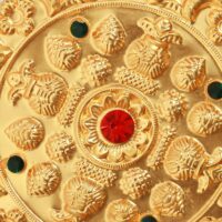 Gold Plated Cultural Shirful For Women - Image 3