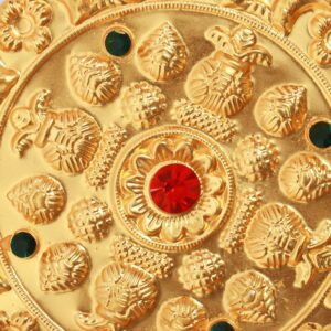 Gold Plated Cultural Shirful For Women - Image 3