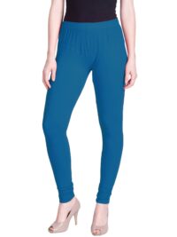 Blue Ankle Length Leggings for women
