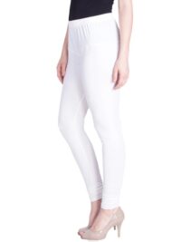 Lyra Off-white Premium Churidar Leggings for women - Image 2
