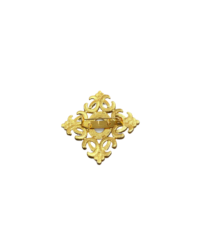 Brooch with Yellow-Colored Stone – Exact Gem Unknown - Image 2