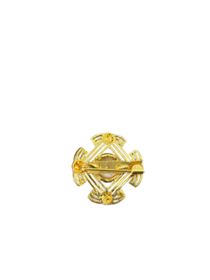 Outhouse Eye Promise Trinity Stud brooch – Gold-Plated Evil Eye - Image 2