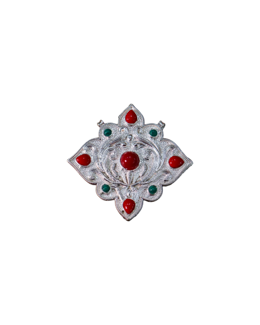 Silver Coral Pendant Silver Coral Pendant - Image 1