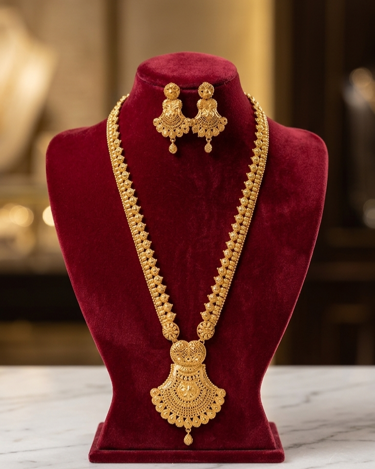 Swarna Charm Bridal Necklace Swarna Charm Bridal Necklace - Image 1