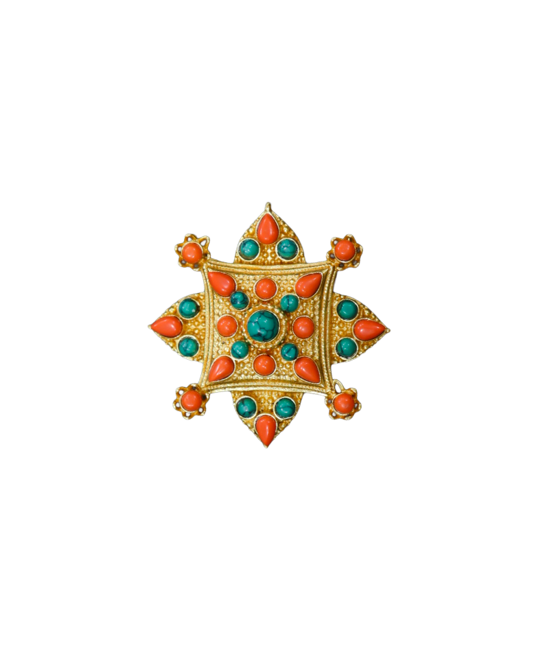 Tibetan Ghau Amulet Prayer Box Pendant – Portable Shrine & Protective Talisman Tibetan Ghau Amulet Prayer Box Pendant – Portable Shrine & Protective Talisman - Image 1
