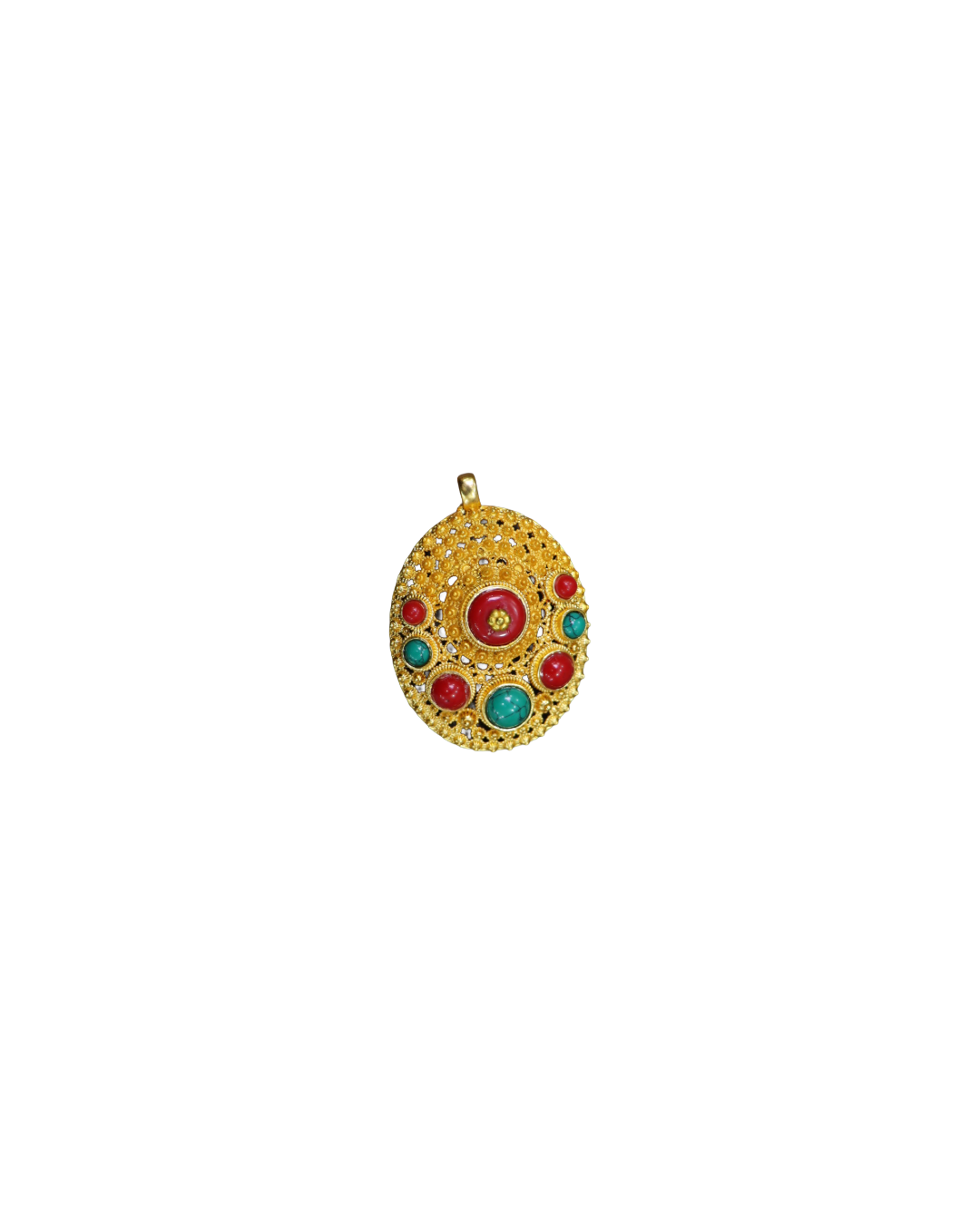 Turquoise coral Tibetan jewelry Turquoise coral Tibetan jewelry - Image 1