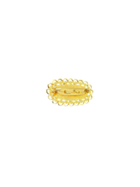 Gold-Filled Green Jade Cabochon Rounded Stud Brooches – Vintage-Style Statement Pins - Image 2