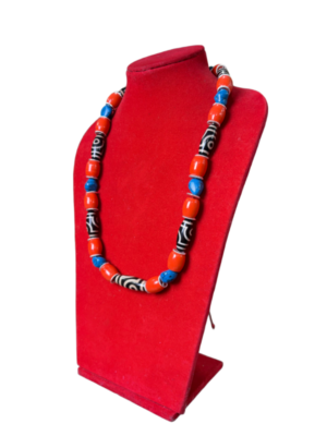 Handmade Multicolor Nepali & Tibetan Tribal Beads Necklace | Ethnic Himalayan Jewelry - Image 2